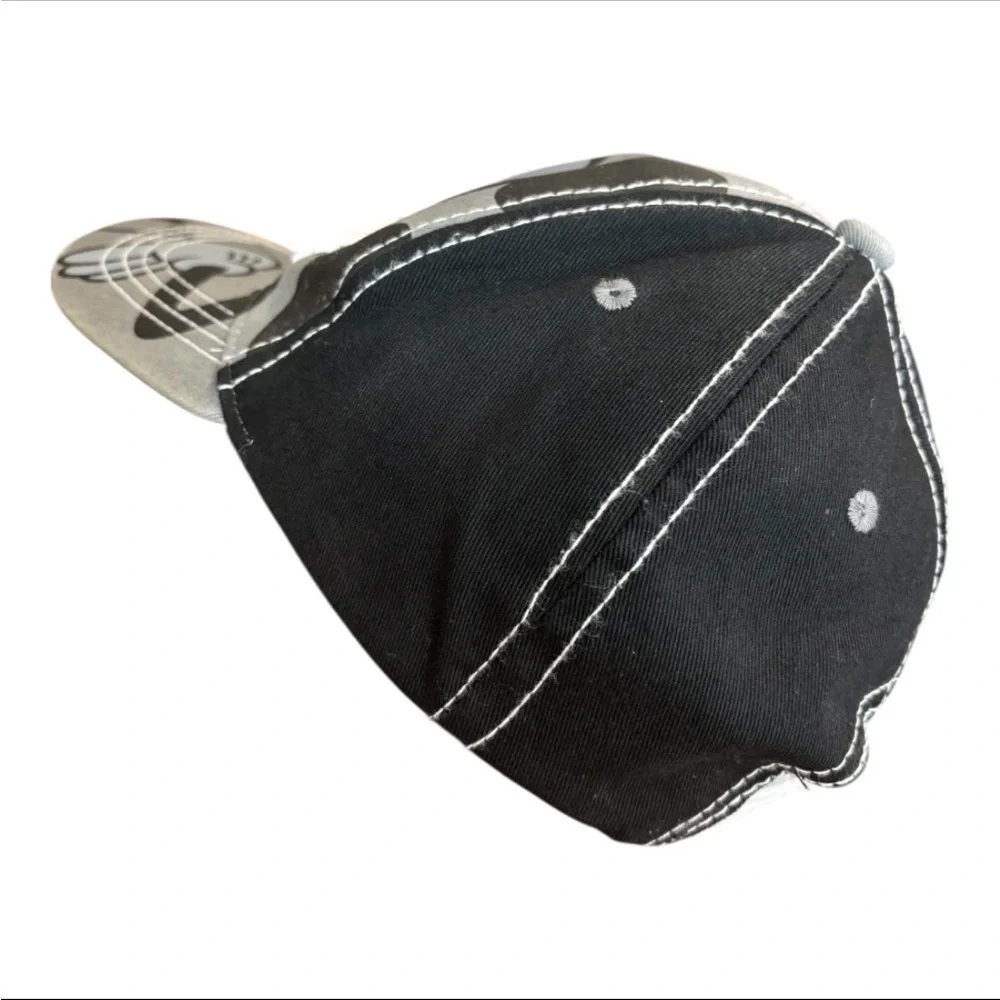 Disney Mickey Mouse Kids Adjustable Hat in Black and Gray